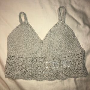 Crochet crop top